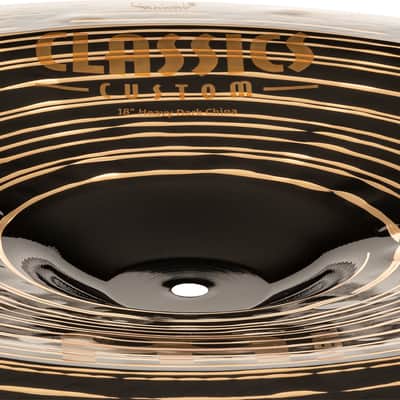 MEINL CC18HDACH Classics Custom Dark Heavy China 18 Zoll Becken image 4