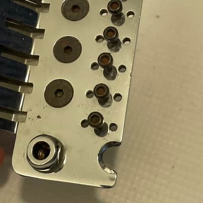 1980's Era Kramer Guitars German Made Original Floyd Rose Chrome Tremolo Bridge Base Plate Frame image 16