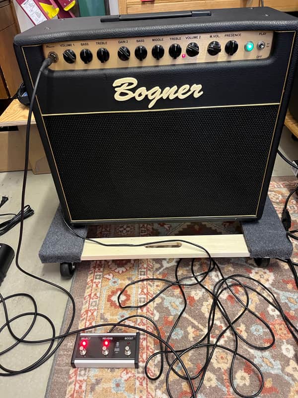 Bogner Shiva 80 Watt Combo El 34’s 90’s - Black image 1
