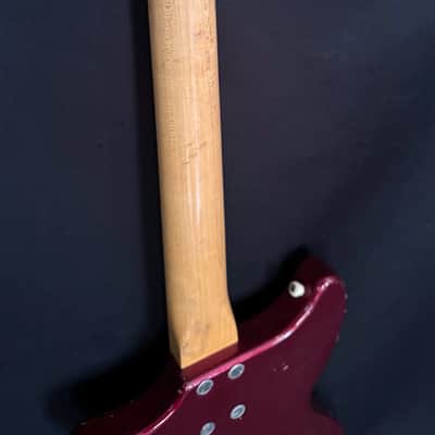 Premier Multivox Royalist Guitar - Maple Neck, Original Finish - Well Padded Gig Bag - 1962 image 12