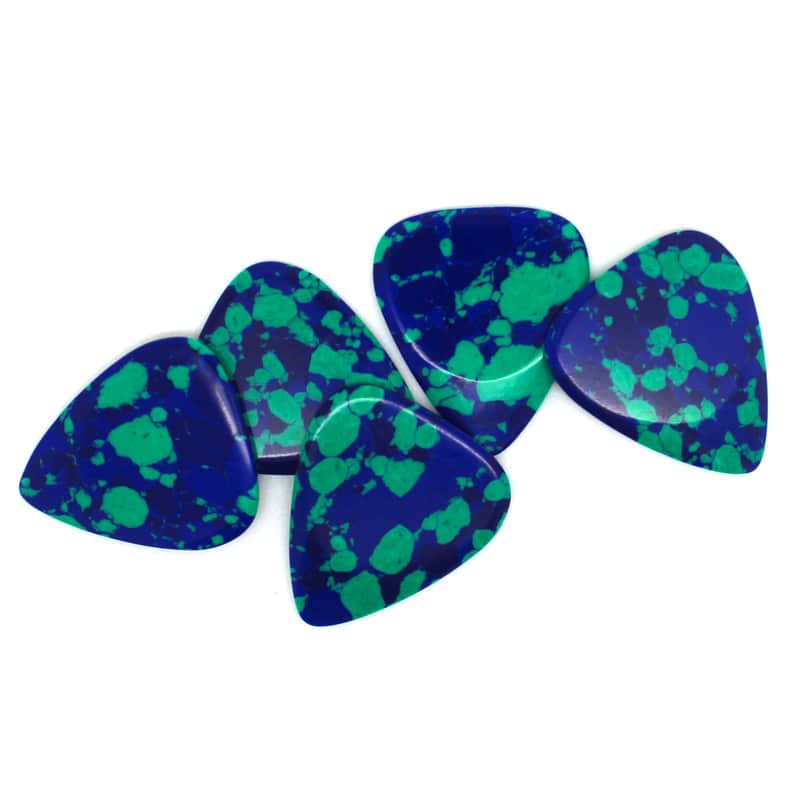 2024 Timber Tones Malachite Azurite Reconstituted Stone Guitar...