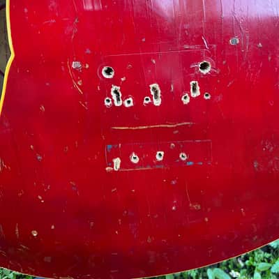 Mosrite Combo Bass 60s - Red image 5