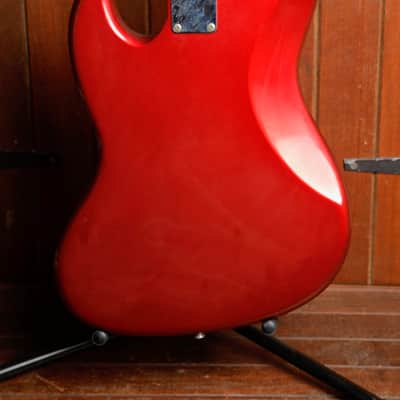 Fender Japan JB-62 Jazz Bass Reissue Candy Apple Red 1990 Pre-Owned image 13