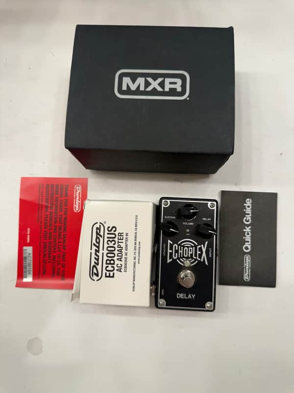 Dunlop MXR EP-103 Echoplex Delay Echo Plex Guitar Effect Pedal + Box & PSU image 1
