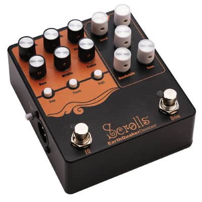 EarthQuaker Devices Scrolls Bass Overdrive & EQ Effects Pedal image 3
