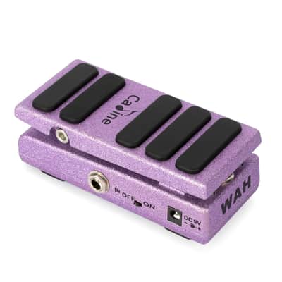 Caline CP-72 Purple Bass Guitar Wah & Volume 2 in 1 Guitar Effects Wah/Vol Pedal- Incredible on 6 String Guitar image 2