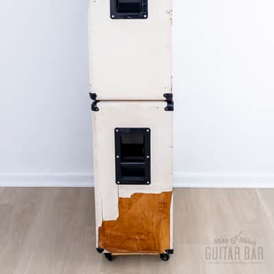 1983 Marshall JCM 800 Mk II Master Model 2203 Vintage Tube Amp Full Stack White, EL34 100 Watt image 4