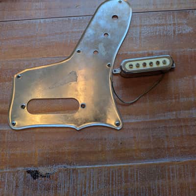 Teisco Pickup And Pickguard Vintage 1960s Chrome Tested 4.93K image 11