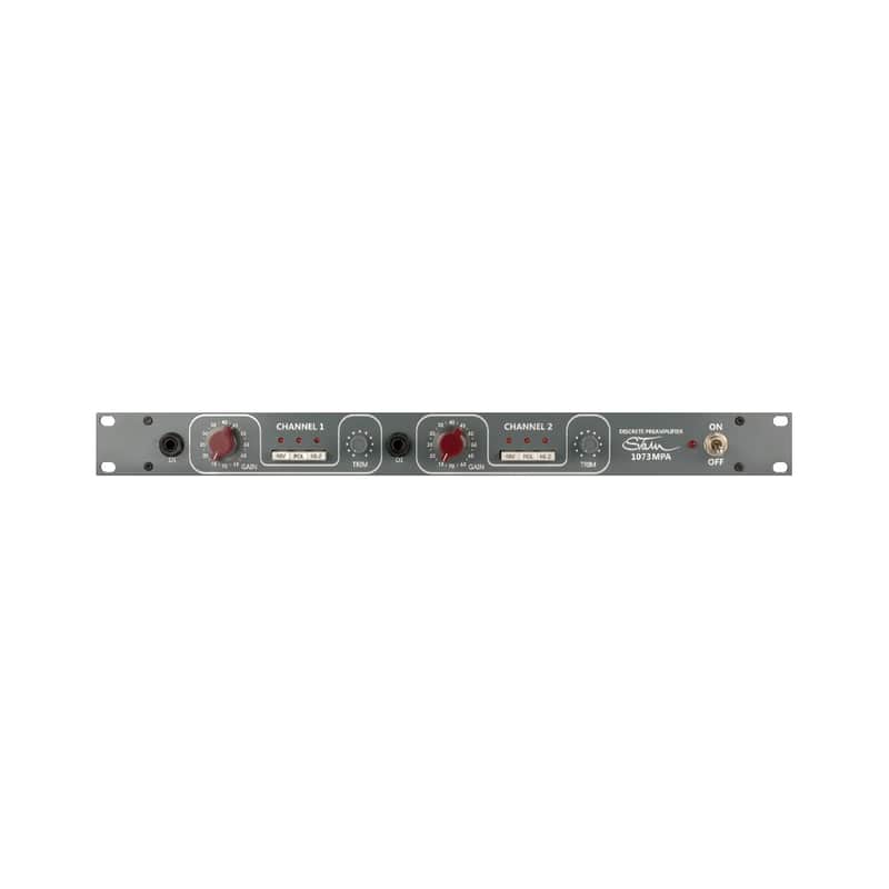 Stam Audio 1073MPA Rackmount 2-Channel Microphone Preamp image 1