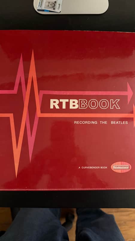 RTB Recording the Beatles Book with Case and Stamps image 1