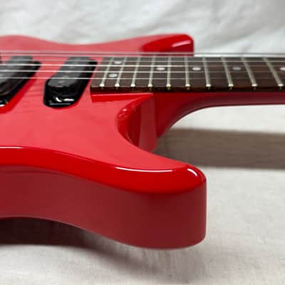 Hamer USA SS1 ss 1 Steve Stevens Signature Guitar with Case 1984 - Red image 14