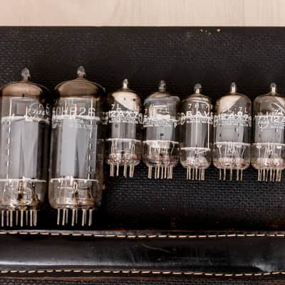 1967 Ace Tone Mighty-5 Vintage Tube Amp Head & 1x12 Cab, Fully-Serviced 117v, Japan image 18
