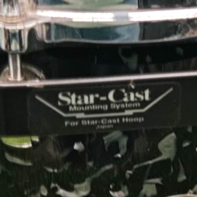 ⚡ Excellent Tama Starclassic 14"X11" Rack Tom Drum Star-Cast Mount- Black Magic⚡ image 7