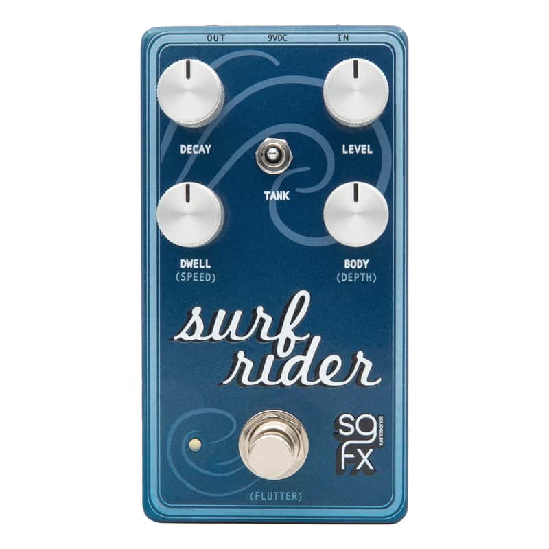 SolidGoldFX Surf Rider IV Spring Reverb Pedal image 1