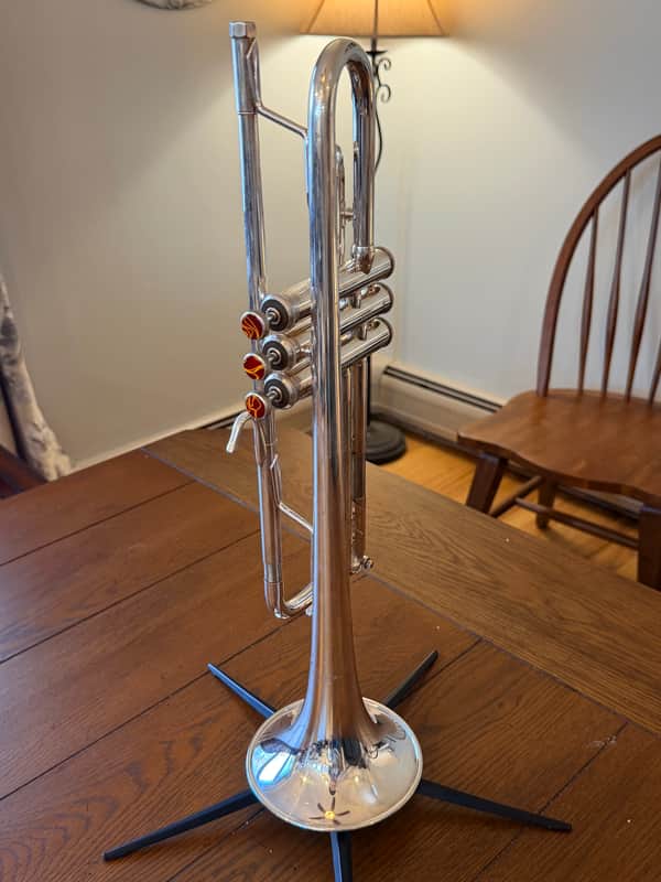 Bach LT190S1B Stradivarius Commercial Model Bb Trumpet 2010s - Silver-Plated image 1