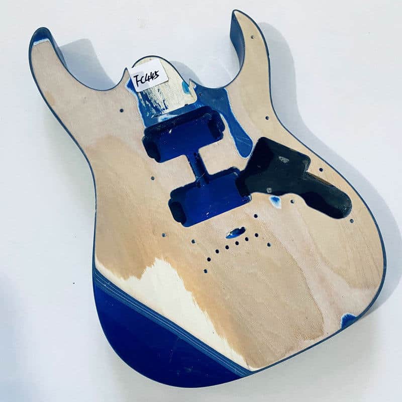 Mini Ibanez GRGM11 Solid Basswood Guitar Body image 1