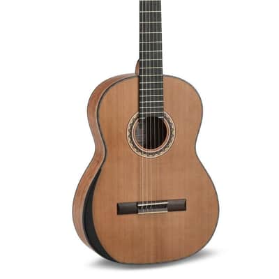 Manuel Rodriguez Tesoro de Camerún Limited Edition Solid Cedar Top & Cedar Neck 6-String Classical Acoustic Guitar w/Hard Case & Footrest image 3