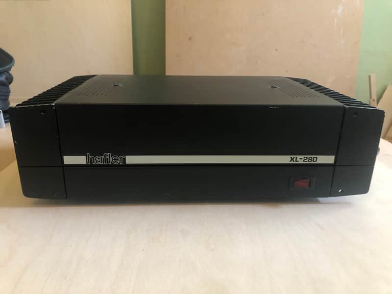 Hafler XL-280 amplifier