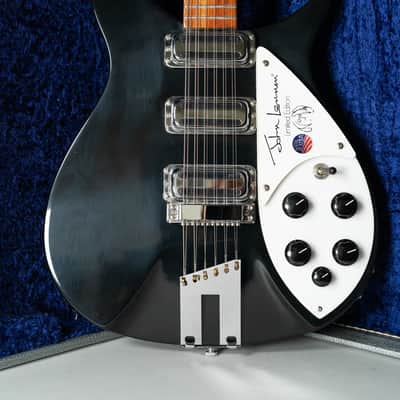 1990 Rickenbacker 355/12JL Limited Edition #670 John Lennon 12-String Jetglo W/OHSC image 2