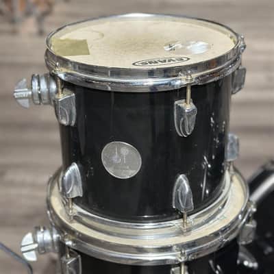 Used Sonor Force 505 4pc Drum Set Black - Good image 2