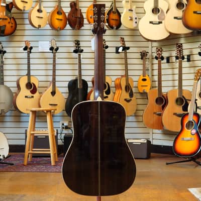 Bourgeois Touchstone Series Vintage/TS Dreadnought Acoustic-Electric Guitar w/LR Baggs Pickup, Hard Case image 6