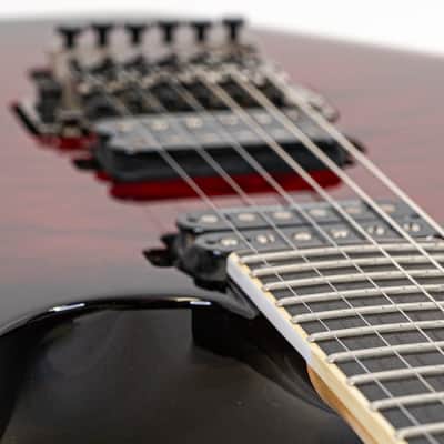 2016 Jackson Pro Series SL2Q Soloist Red Flame w/ Floyd Rose, Dual Seymour Duncan Distortion Pickups image 4