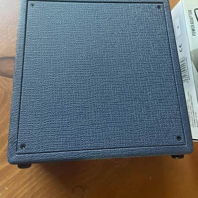 Laney MINISTACK-B-LION Lionheart 6-Watt 4x3" Stereo Bluetooth Mini Guitar Amp Stack 2020s - Blue with Power Adaptor mini-laney-psu image 4