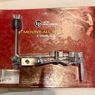 Latin Percussion LP236A Mount-All Cymbal Bracket 2020's - Chrome image 1
