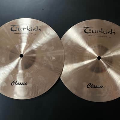 12" Turkish Classic Mini Auxiliary Hi Hats -  Video  - Made In Istanbul image 1