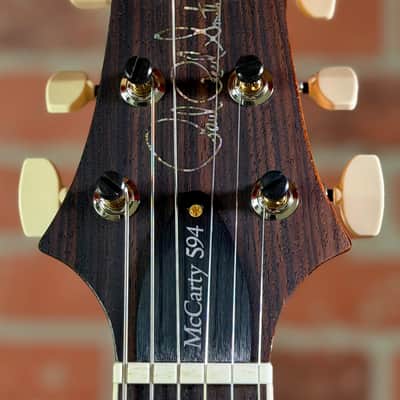 PRS Wood Library McCarty 594 Tremolo 10-Top Electric Guitar - Red Tiger image 9