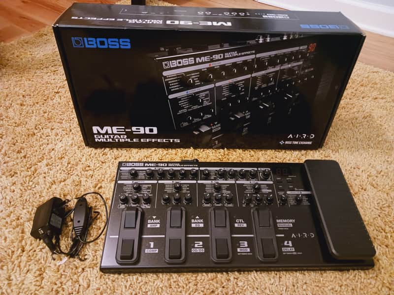 Boss ME-90 Guitar Multiple Effects Unit w/Bluetooth Adaptor & | Reverb