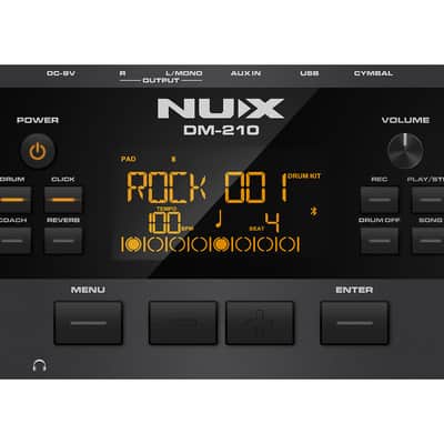 NuX DM 210 Batteria Elettronica con Pelli Mesh image 5