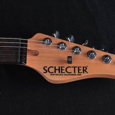 Schecter USA Sunset Custom 2014 Electric Magenta Quilt image 6
