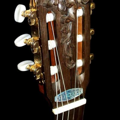 Blueberry Guitar Classical Nylon String 2023 - Hand Carved & Handmade image 7