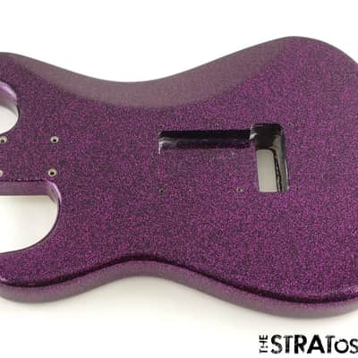 Fender Custom Shop W25 Custom Deluxe Stratocaster BODY Strat Magenta Sparkle image 5