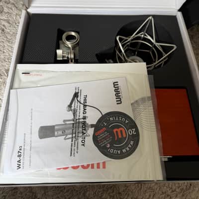 Warm Audio WA-87 R2 Large Diaphragm Multipattern Condenser Microphone 2020 - Present - Nickel image 3