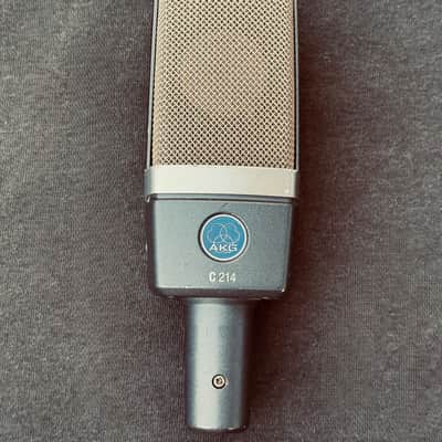 AKG C214 late 90s - Matte gray blue image 1