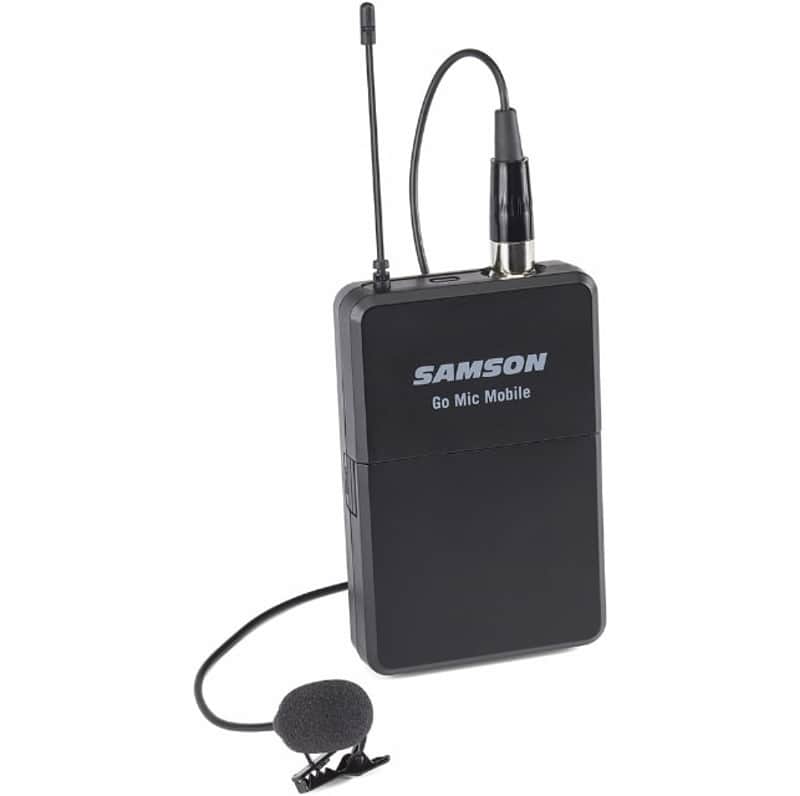 Microfono SAMSON LM8 - Microfono lavalier con trasmettitore per Go Mic Mobile image 1