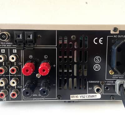 Amplificateur Tuner Hfi Audio Intégré Stéréo YAMAHA RX-E100 Receiver image 9