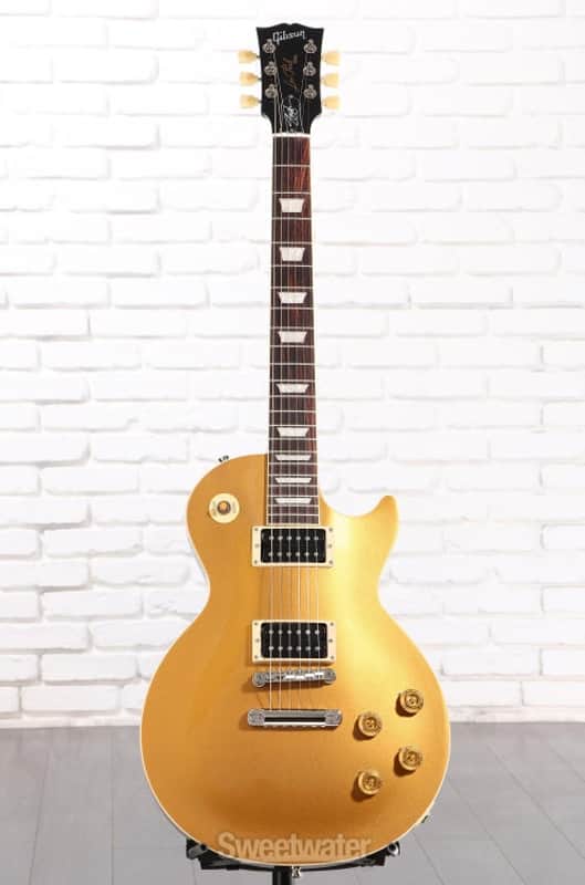 Gibson Slash "Victoria" Les Paul Electric Guitar - Goldtop (LPSSPGTNHd1) image 1