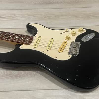 1994 Fender Mexico Black Label Squier Stratocaster only 7 pounds 2 oz! image 5