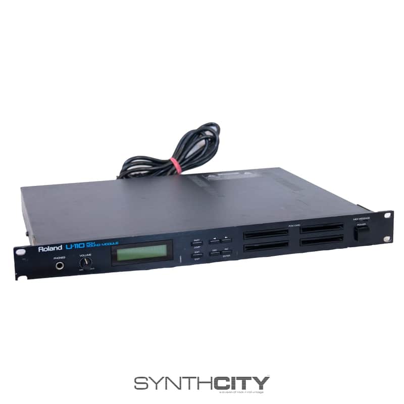 Roland U-110 PCM Sound Module - Black image 1