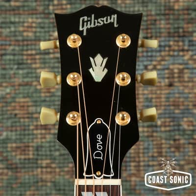 1993 Gibson Dove dreadnought acoustic, with hard case image 11