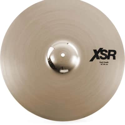 Sabian 18" XSR Fast Crash Cymbal - Brilliant image 1