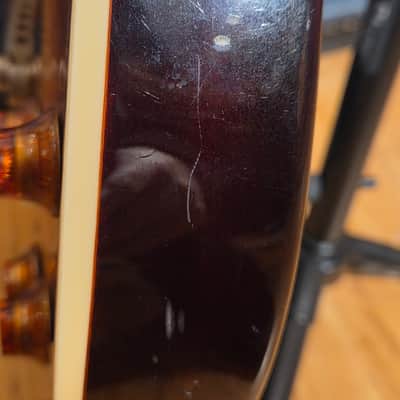 Cort CR250 VB Classic Rock Series Single Cutaway Flame Maple Top HH Vintage Burst image 13
