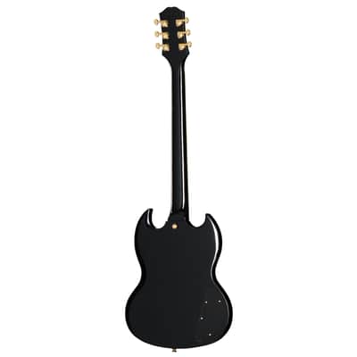 Epiphone SG Custom Lefthand Ebony - Double Cut Models image 2