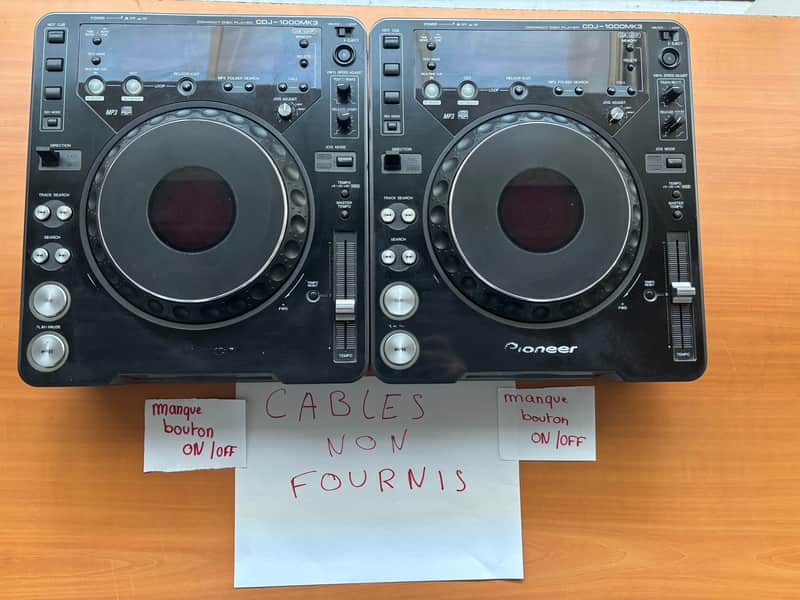 PIONEER CDJ-1000 MK3 BON ÉTAT x2 image 1