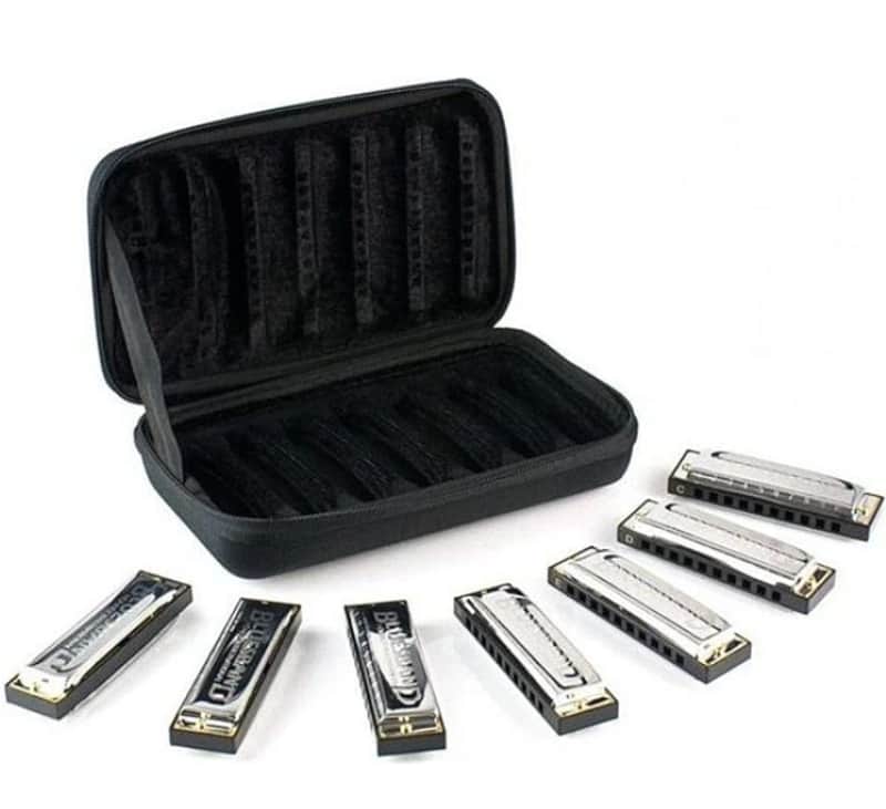 Hohner Blues Band Harmonica (7-pack) image 1