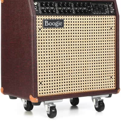 Mesa/Boogie Mark VII 90-watt 1 x 12-inch Tube Combo Amp - Vintage Bordeaux Bronco with Wicker Grille image 1
