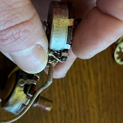 1965 Fender Jazz Precision Mustang guitar bass pots harness jack image 5